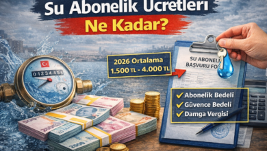 su abonelik ücretleri ne kadar