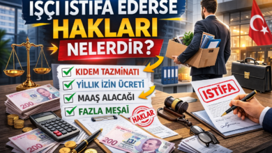işçi istifa ederse hakları nelerdir