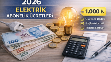 2026 elektrik abonelik ücretleri