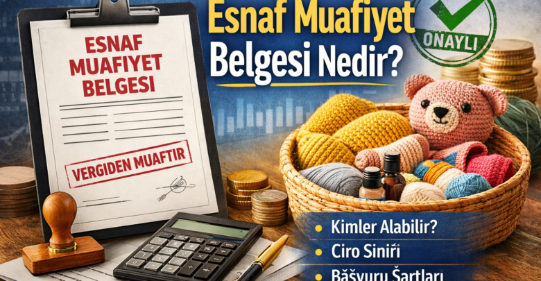 esnaf muafiyet belgesi nedir