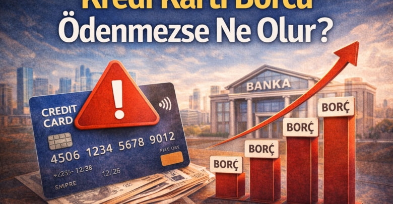 Kredi Kartı Borcu Ödenmezse Ne Olur?
